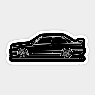 M3 W Sticker